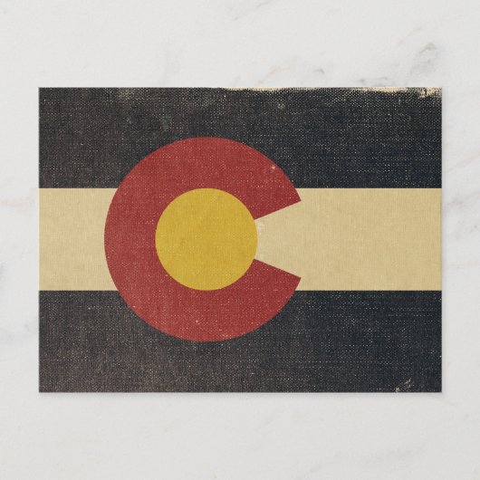 vlag van de staat Colorado Briefkaart (Voorkant)