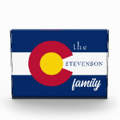 Vlag van de staat Colorado Fotoblokken (Voorkant)