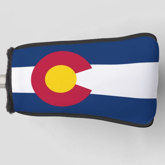 Vlag van de staat Colorado Golfheadcover (Voorkant)