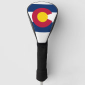 Vlag van de staat Colorado Golfheadcover (Voorkant)