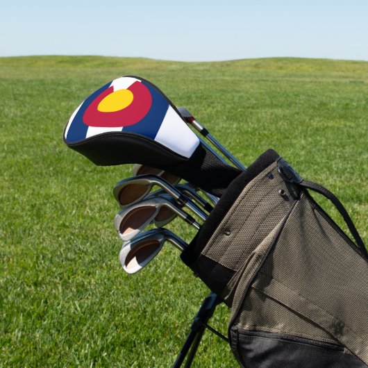 Vlag van de staat Colorado Golfheadcover (Insitu)