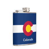Vlag van de staat Colorado Heupfles (Rechts)