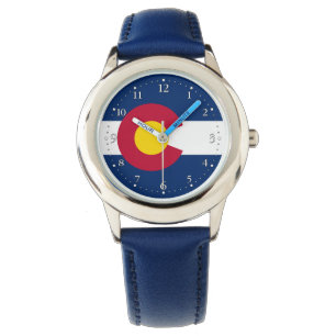 Vlag van de staat Colorado Horloge