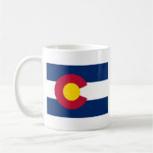 Vlag van de staat Colorado Koffiemok (Links)