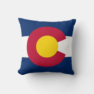 Vlag van de staat Colorado Kussen