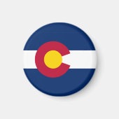 Vlag van de staat Colorado Magneet (Voorkant)