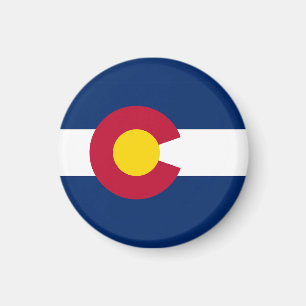 Vlag van de staat Colorado Magneet