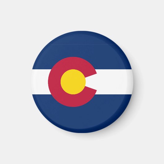 Vlag van de staat Colorado Magneet (Voorkant)