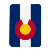 Vlag van de staat Colorado Magneet (Verticaal)