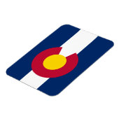 Vlag van de staat Colorado Magneet (Linkerzijde)