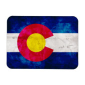 Vlag van de staat Colorado Magneet (Horizontaal)