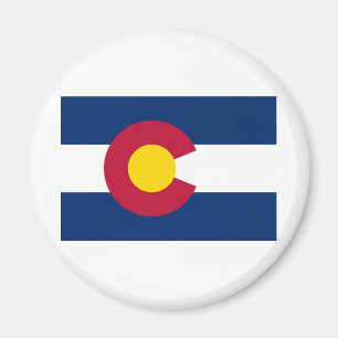 Vlag van de staat Colorado Magneet