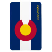 Vlag van de staat Colorado Magneet (Verticaal)