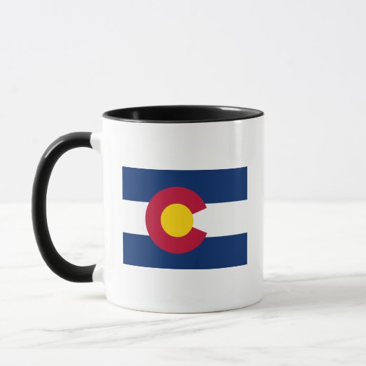 Vlag van de staat Colorado Mok (Links)