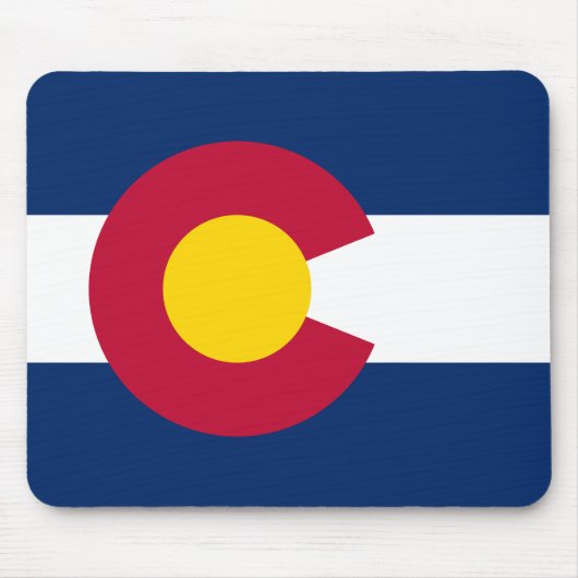 Vlag van de staat Colorado Muismat (Voorkant)