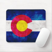 Vlag van de staat Colorado Muismat (Met muis)
