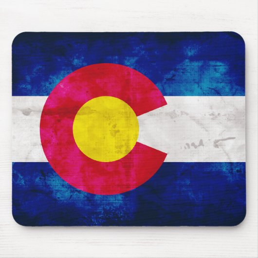 Vlag van de staat Colorado Muismat (Voorkant)