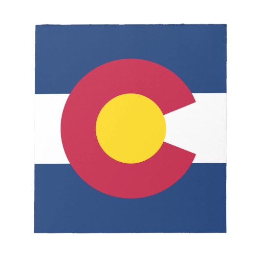 Vlag van de staat Colorado Notitieblok (Voorkant)