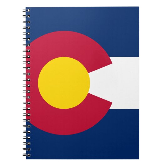 Vlag van de staat Colorado Notitieboek (Voorkant)