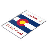 Vlag van de staat Colorado Notitieboek (Linkerzijde)