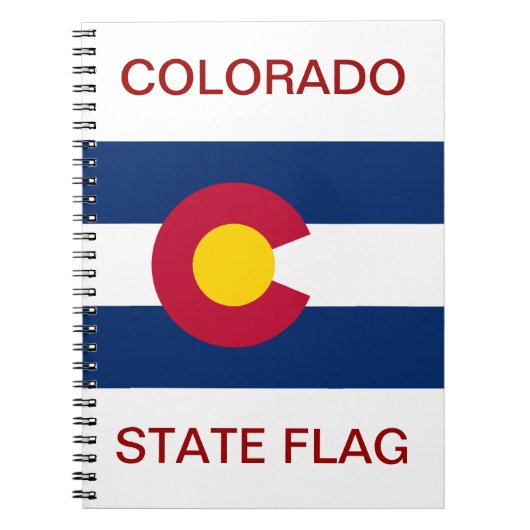 Vlag van de staat Colorado Notitieboek (Voorkant)
