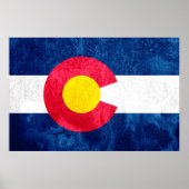 Vlag van de staat Colorado Poster (Voorkant)