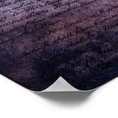 Vlag van de staat Colorado Poster (Hoek)