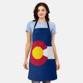 Vlag van de staat Colorado Schort (Gedragen)