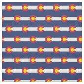 Vlag van de staat Colorado Stof (Swatch)