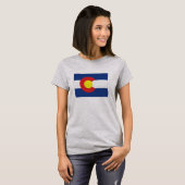 vlag van de staat Colorado T-shirt (Voorkant volledig)