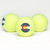 Vlag van de staat Colorado Tennisballen (Multi)