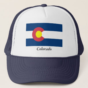 Vlag van de staat Colorado Trucker Pet