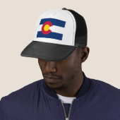 Vlag van de staat Colorado Trucker Pet (In situ)