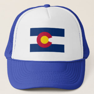 Vlag van de staat Colorado Trucker Pet