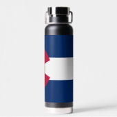 Vlag van de staat Colorado Waterfles (Achterkant)