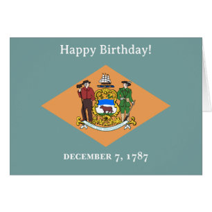Vlag van de staat Delaware
