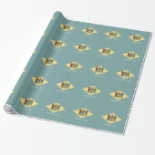 Vlag van de staat Delaware Cadeaupapier (Uitgerold)