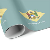 Vlag van de staat Delaware Cadeaupapier (Rol Hoek)