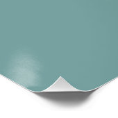 Vlag van de staat Delaware Perfect Poster (Hoek)