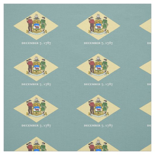 Vlag van de staat Delaware Stof (Swatch)