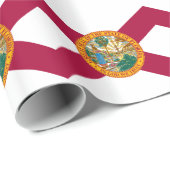 Vlag van de staat Florida Cadeaupapier (Rol Hoek)