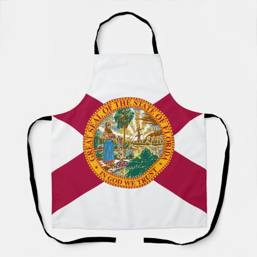 Vlag van de staat Florida Schort (Voorkant)