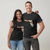 Vlag van de staat Florida T-shirt (Unisex)