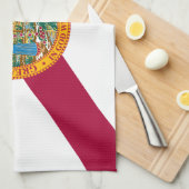 Vlag van de staat Florida Theedoek (Quarter Fold)