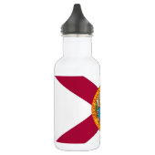 Vlag van de staat Florida Waterfles (Links)