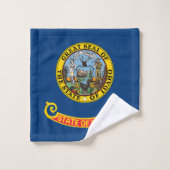 Vlag van de staat Idaho Bad Handdoek (Wasdoekje)