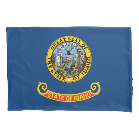 Vlag van de staat Idaho Kussensloop (Voorkant)
