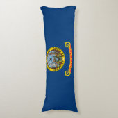 Vlag van de staat Idaho Lichaamskussen (Voorkant Verticaal)