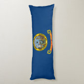 Vlag van de staat Idaho Lichaamskussen (Achterkant (Verticaal))