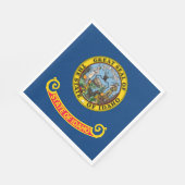 Vlag van de staat Idaho Servet (Hoek)